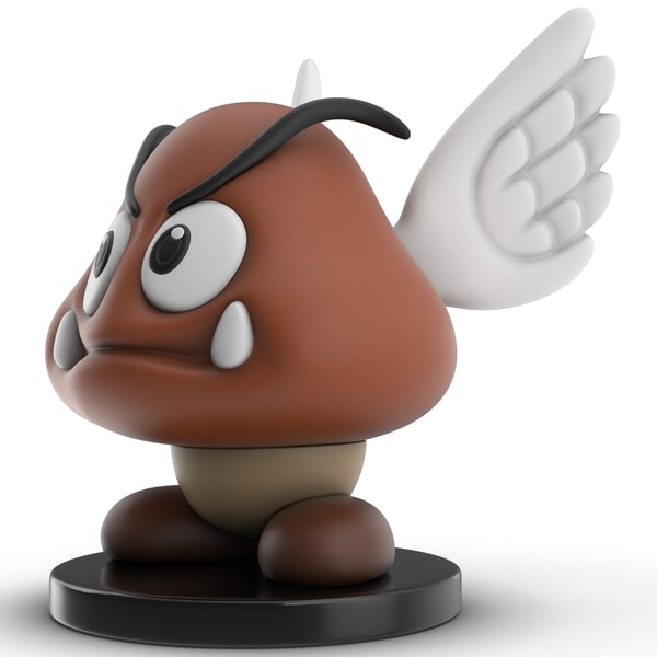 flying goomba plush