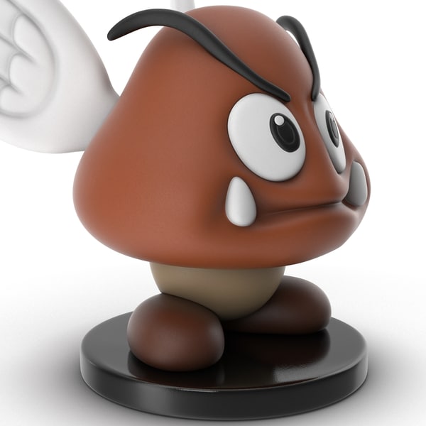 flying goomba plush