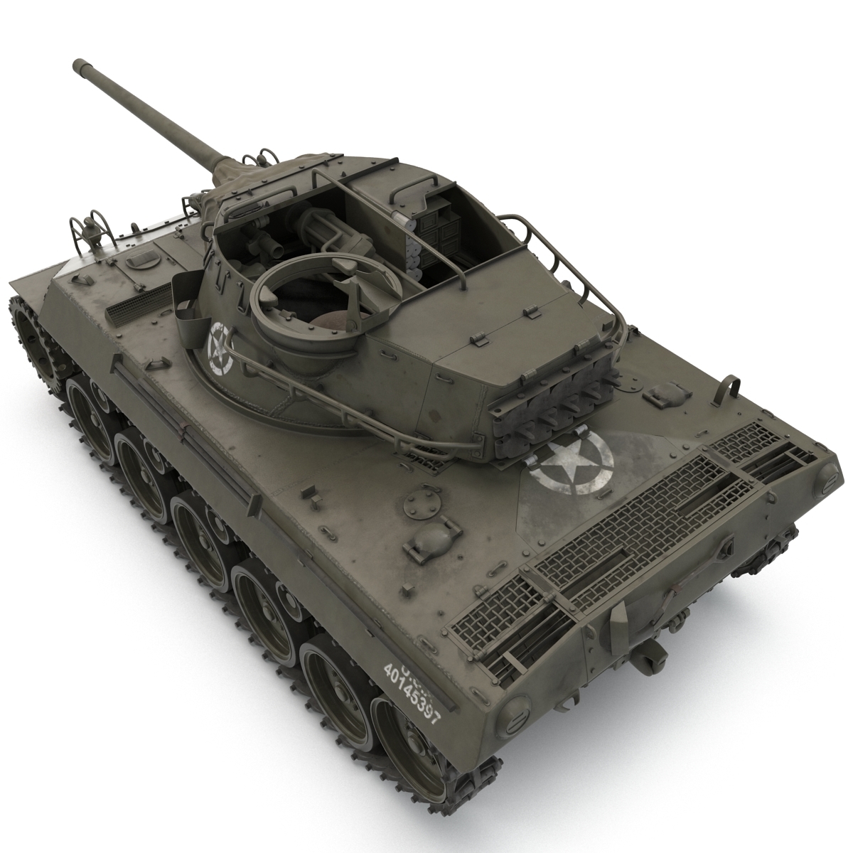 3d m18 hellcat wwii american