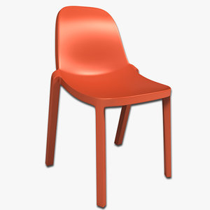 cafe chair 3d model