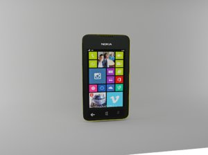 3d smartphone nokia lumia 530