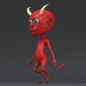 little devil 3d model