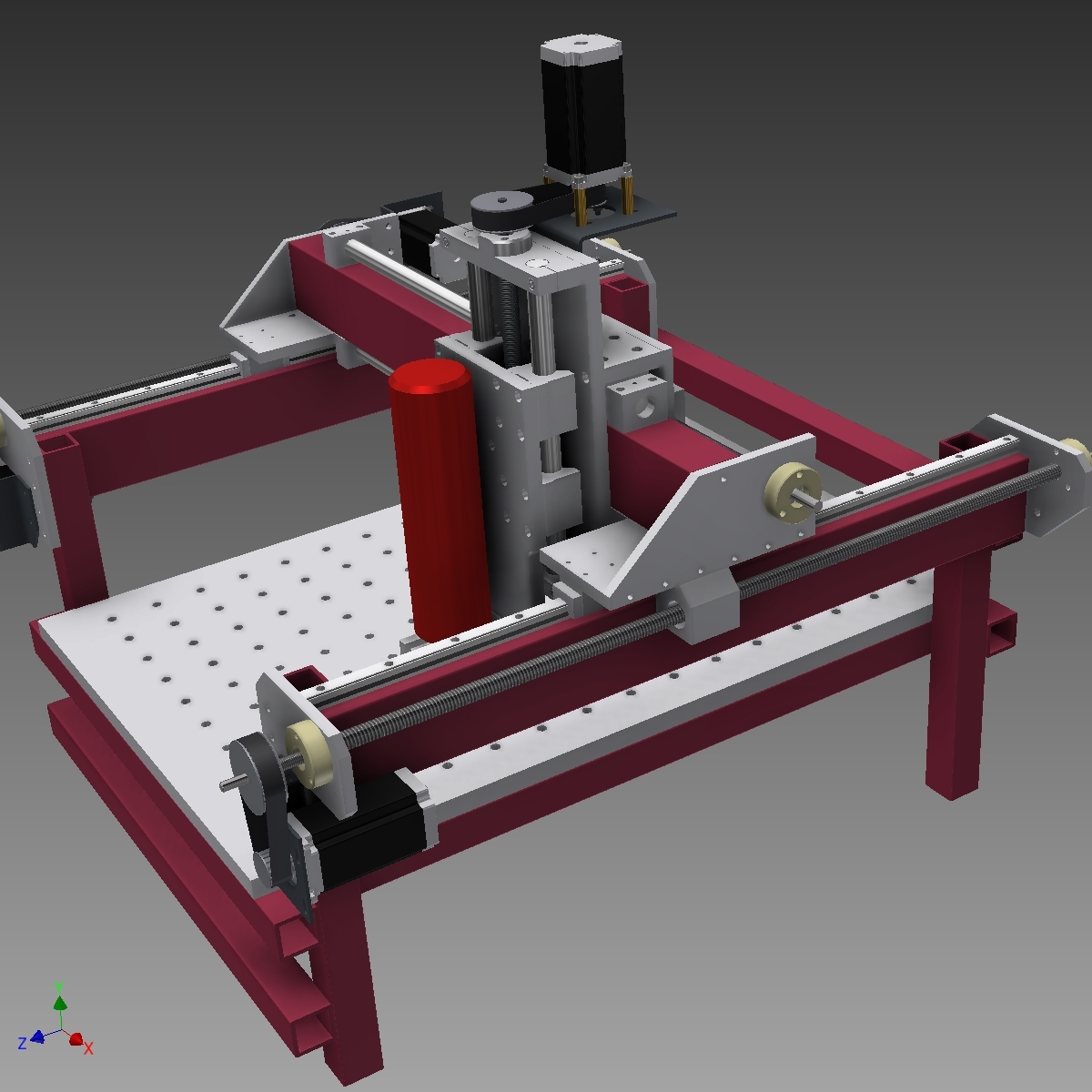 Cnc Machine 3D Model _ 3D Cnc Machine Models – WTRDQ