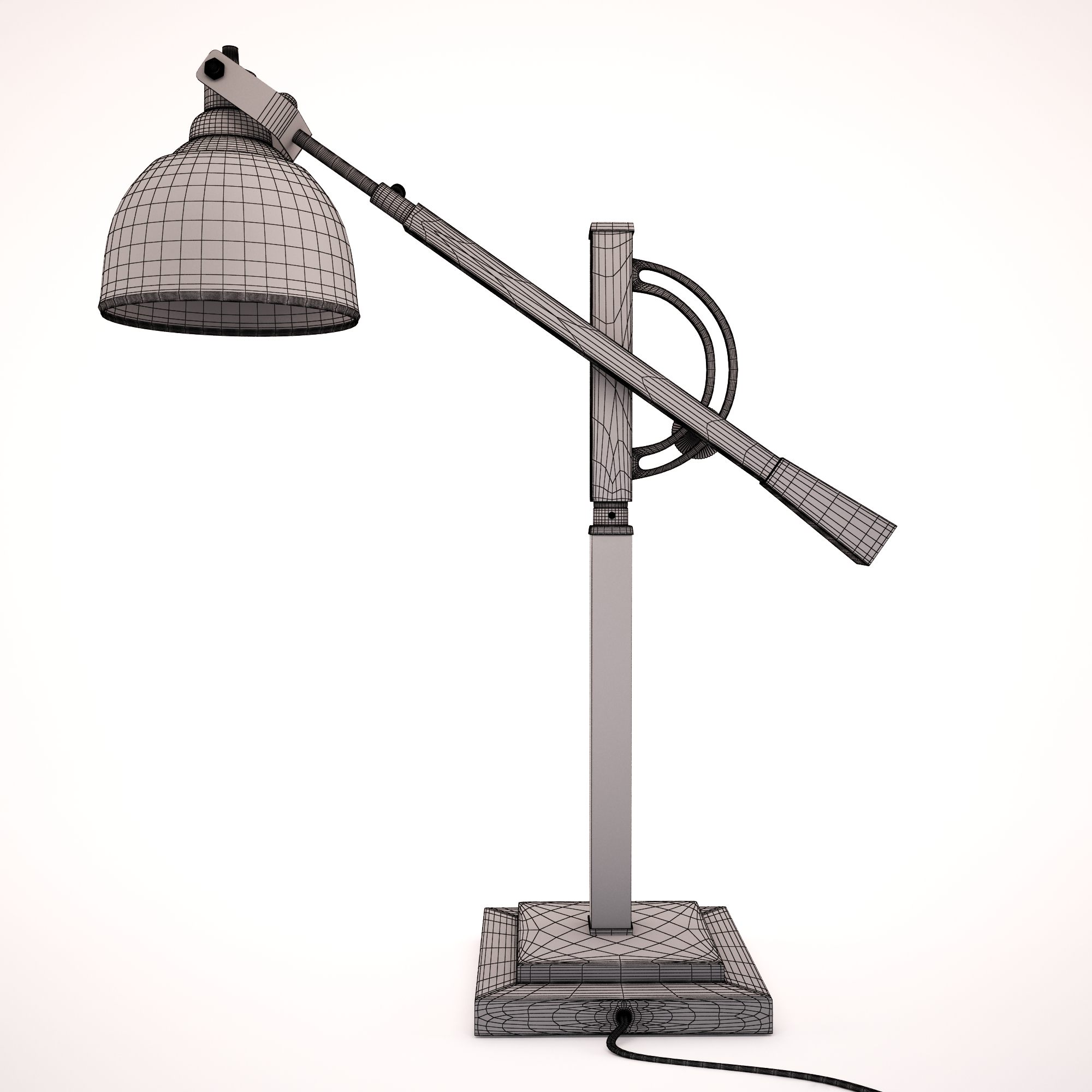 3d desk lamp model