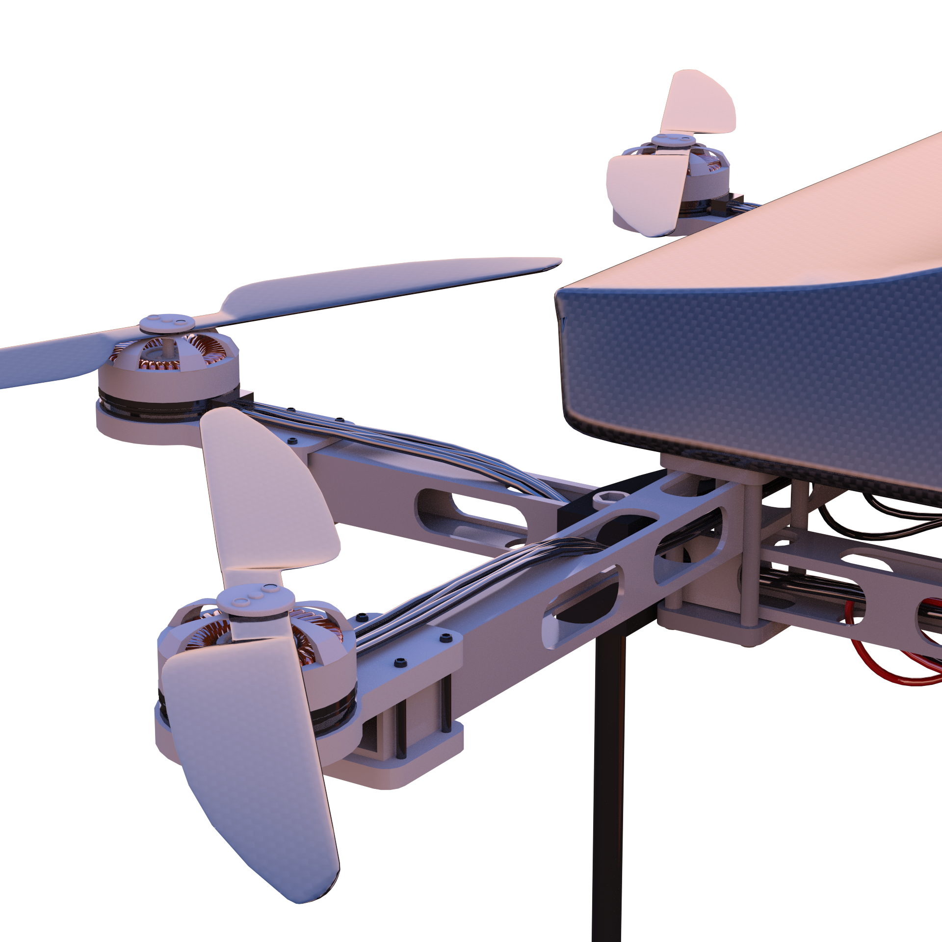 亚马逊prime air无人机3d模型