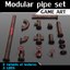 maya modular pipe set