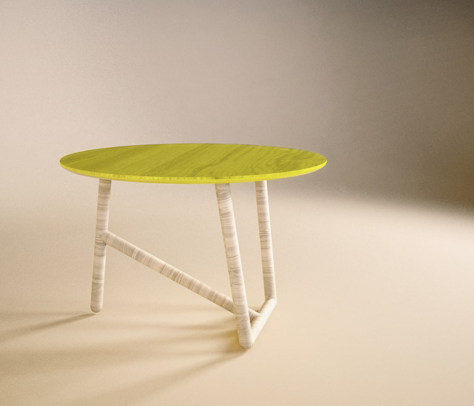 free coffee table design moroso 3d model