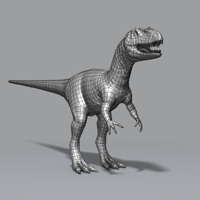 allosaurus realistic