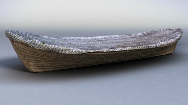 rowboat 3d model
