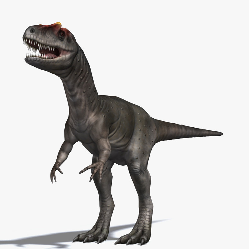 view in 3d dinosaur