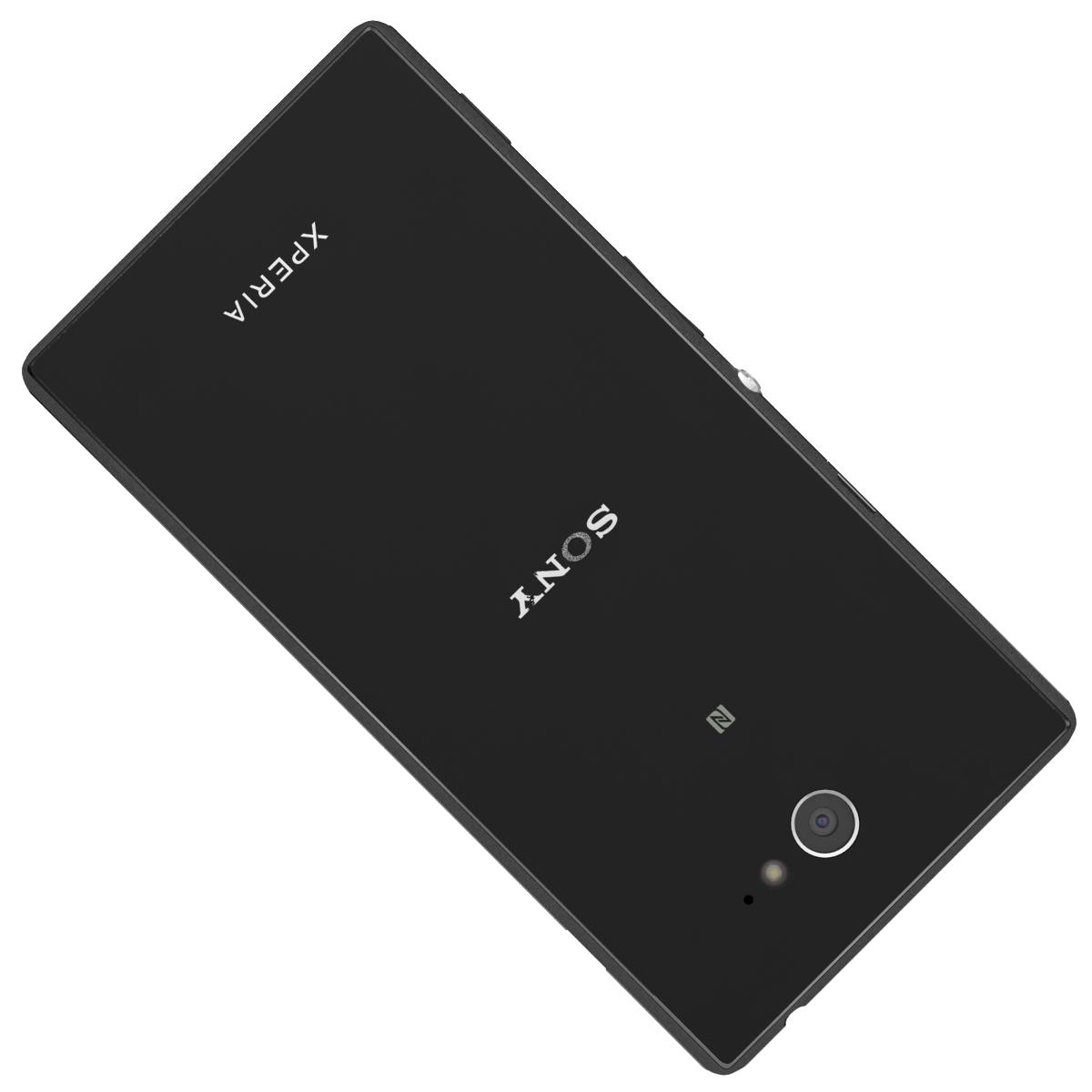 索尼xperia m2全彩色3d模型