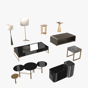 3ds lamps tables furniture collections