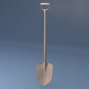 3d shovel tool