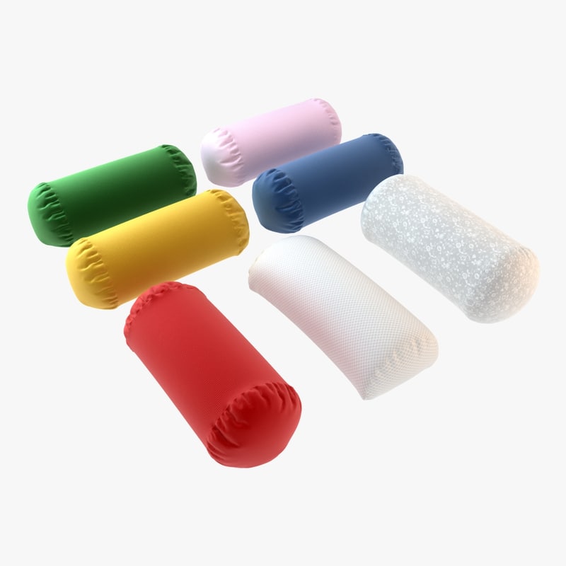 3d-model-cylinder-pillows