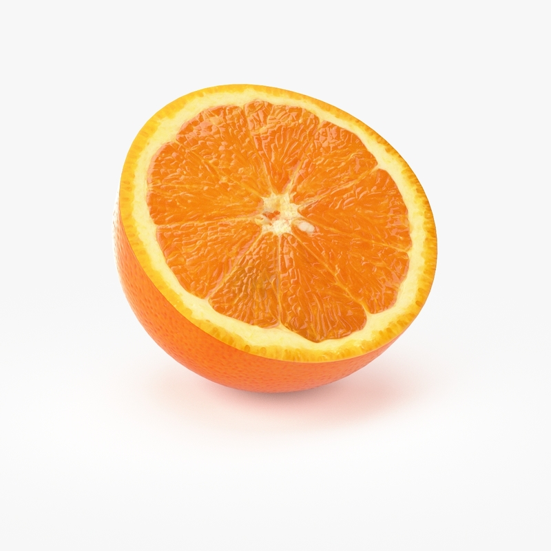 max realistic orange fruit real