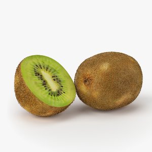 realistic kiwi fruit real 3d max