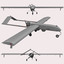 3d model rq-7 shadow unmanned aerial