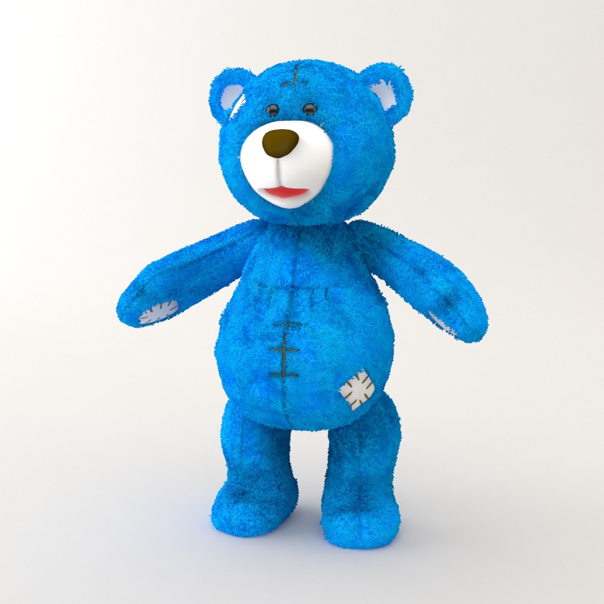 熊3d模型