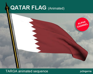 Qatar Animated Flag