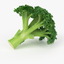 3d realistic broccoli real model
