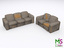 furniture abandoned sofa beds 3d max