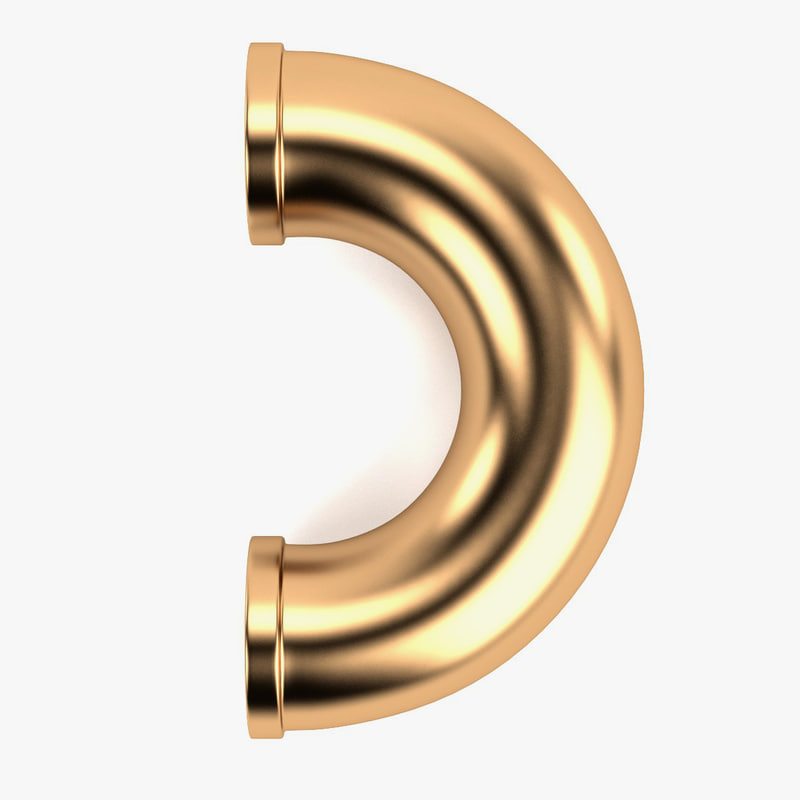 Plumbing Pipe D Obj Plumbing Pipe D Obj