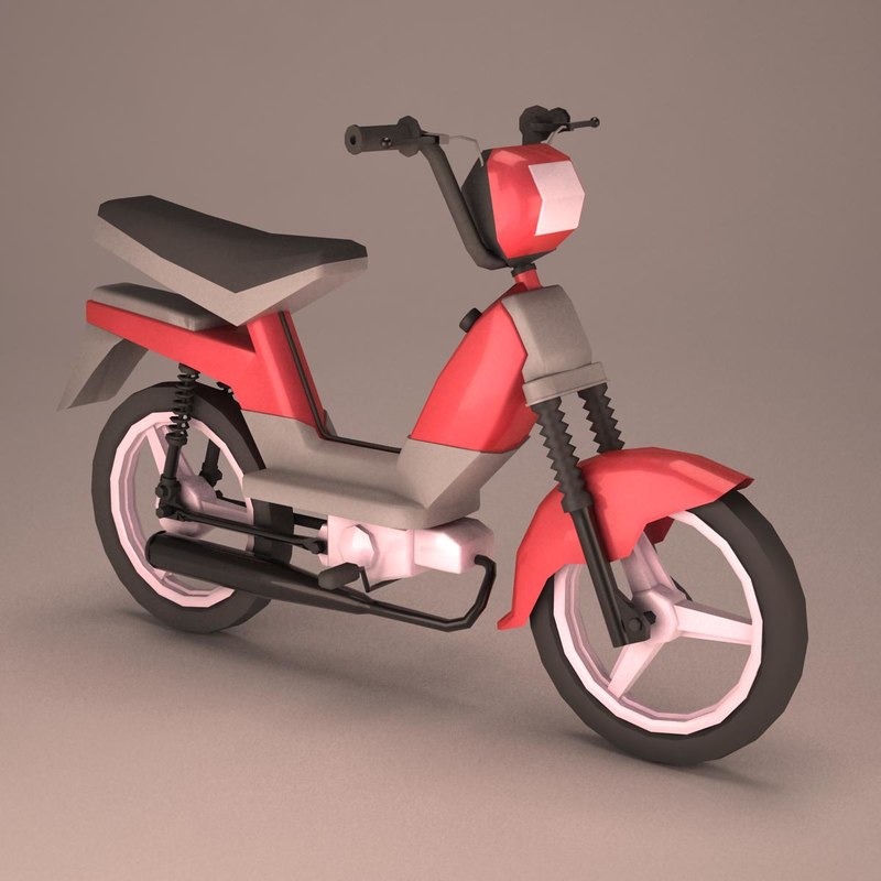 Scooter 3d Model