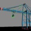 3d harbor crane