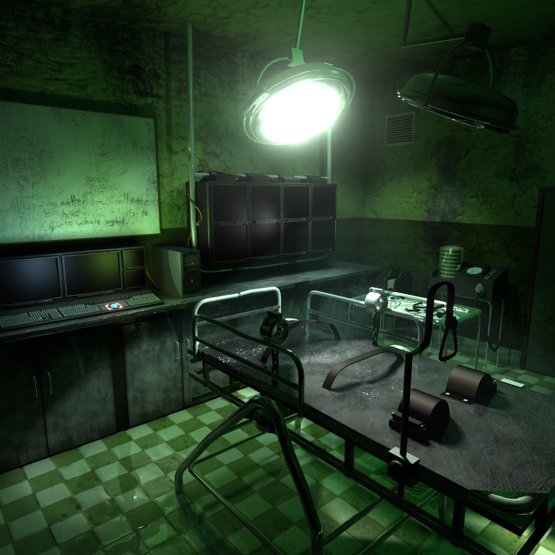 laboratory scene obj