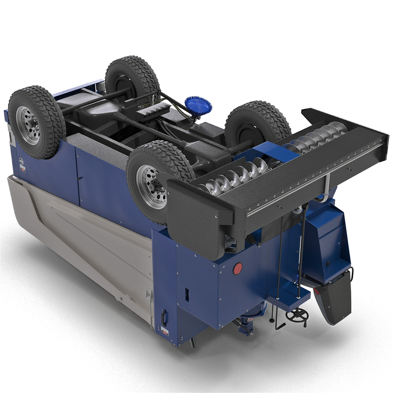 zamboni 552 ice machine 3d model