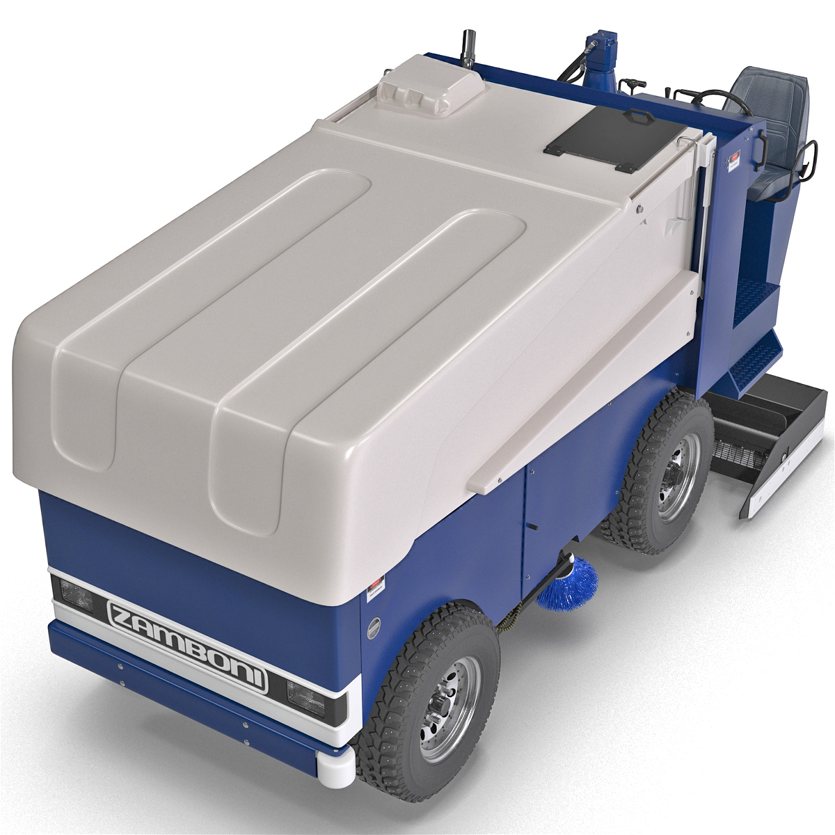 zamboni 552 ice machine 3d model