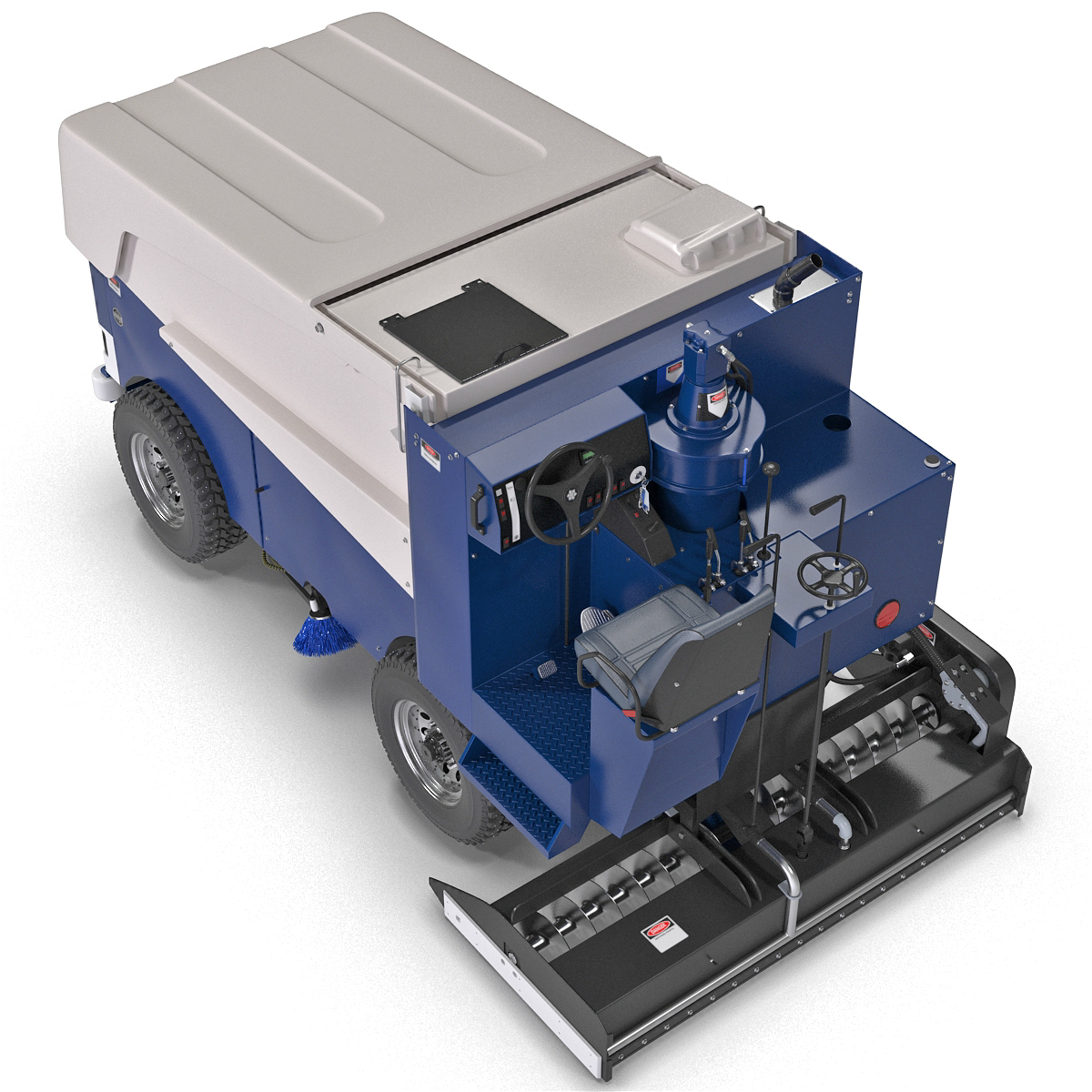 zamboni 552 ice machine 3d model