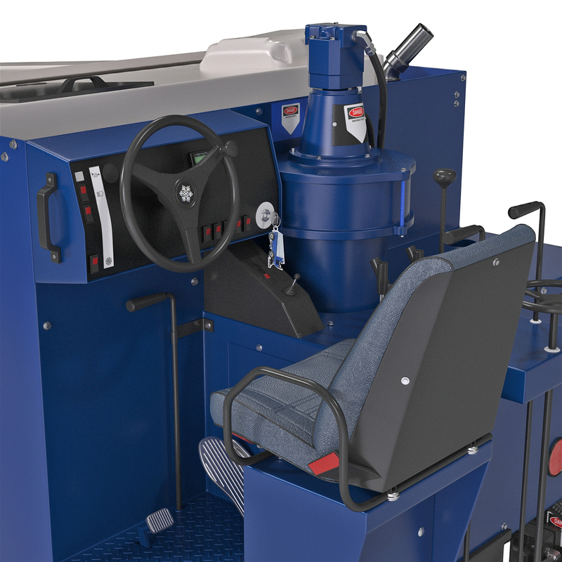 zamboni 552 ice machine 3d model