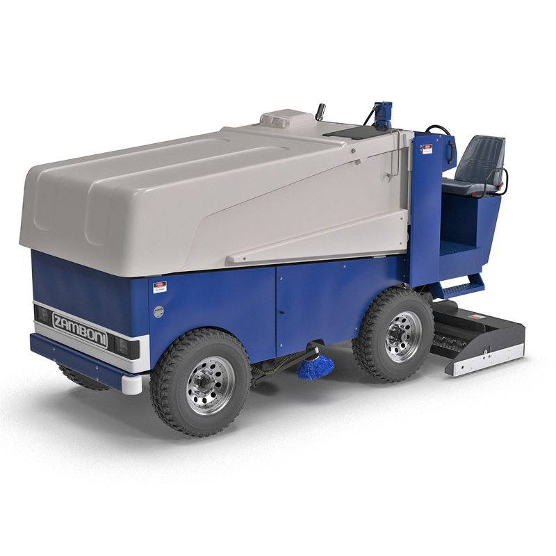 zamboni 552 ice machine 3d model