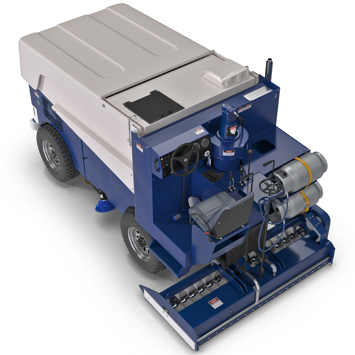 3d zamboni 525 ice machine model