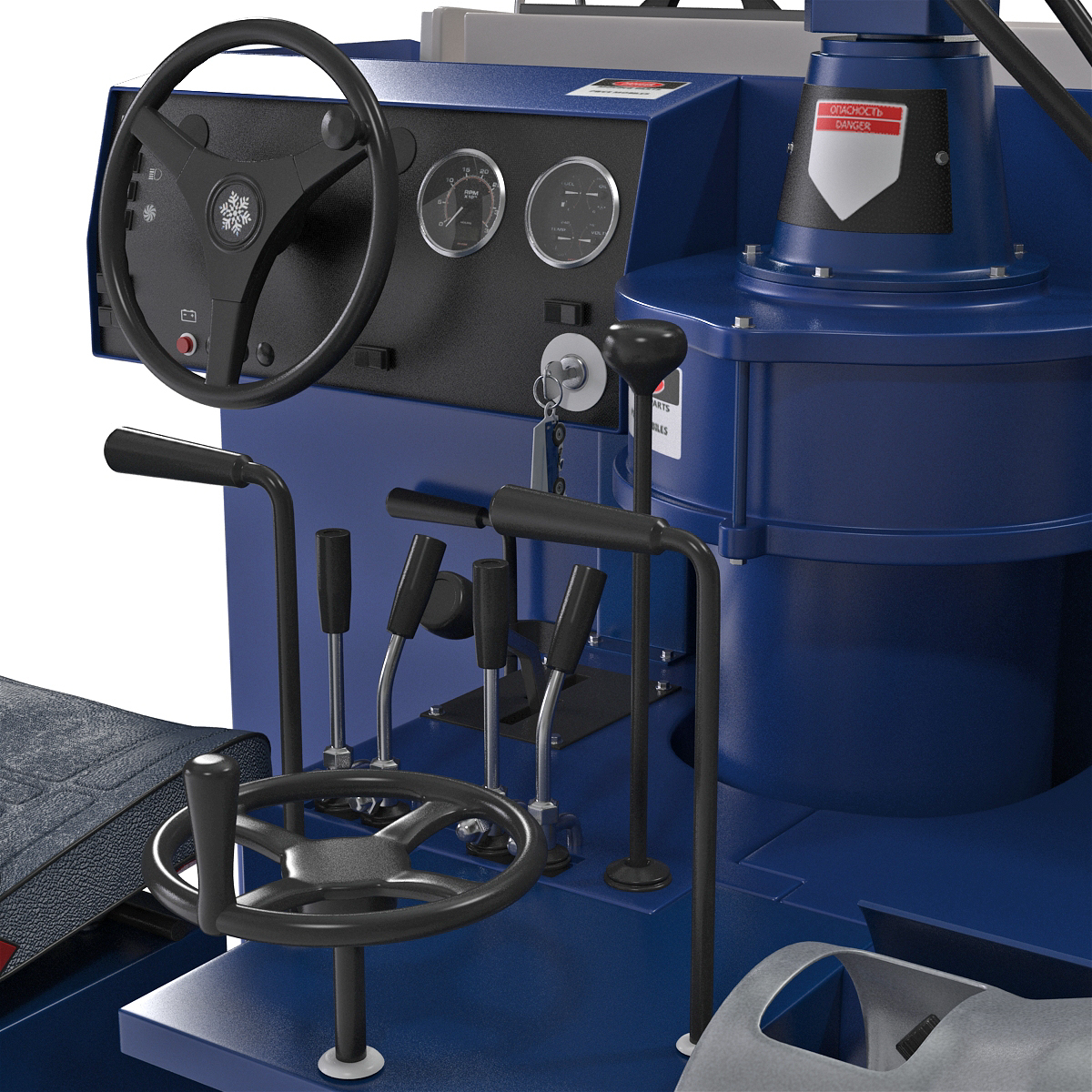 3d zamboni 525 ice machine model