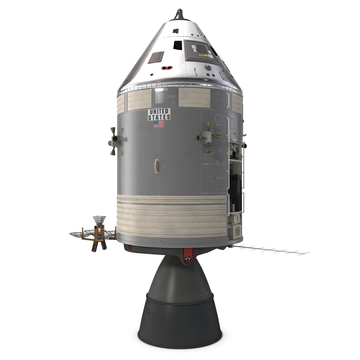 apollo 3d printed action figure