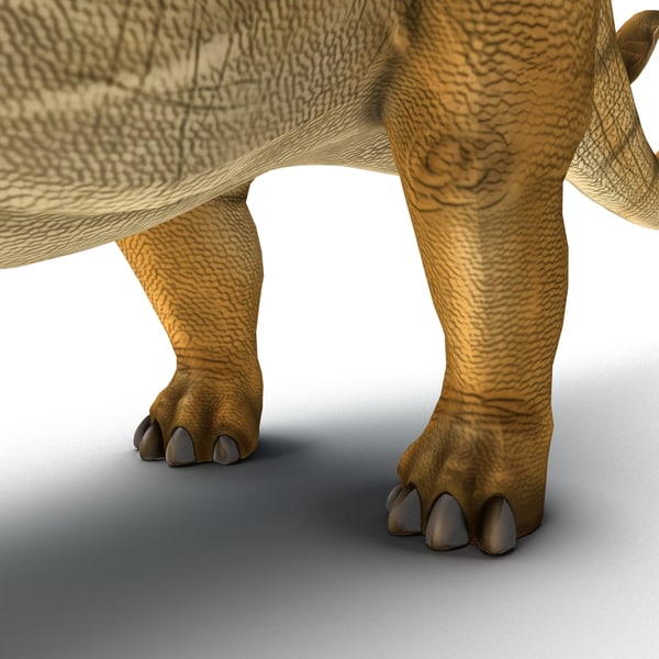 stegosaurus view in 3d