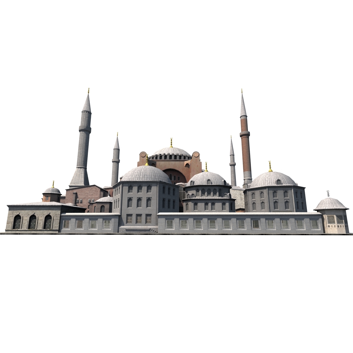 3d Model Hagia Sophia