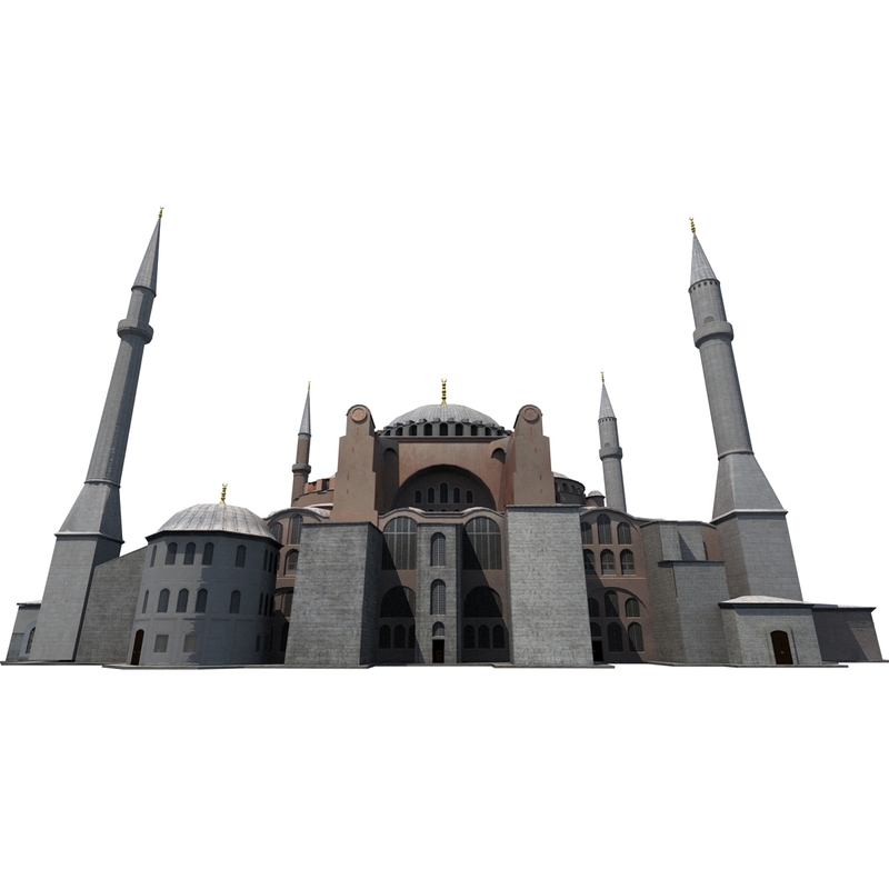 3d Model Hagia Sophia