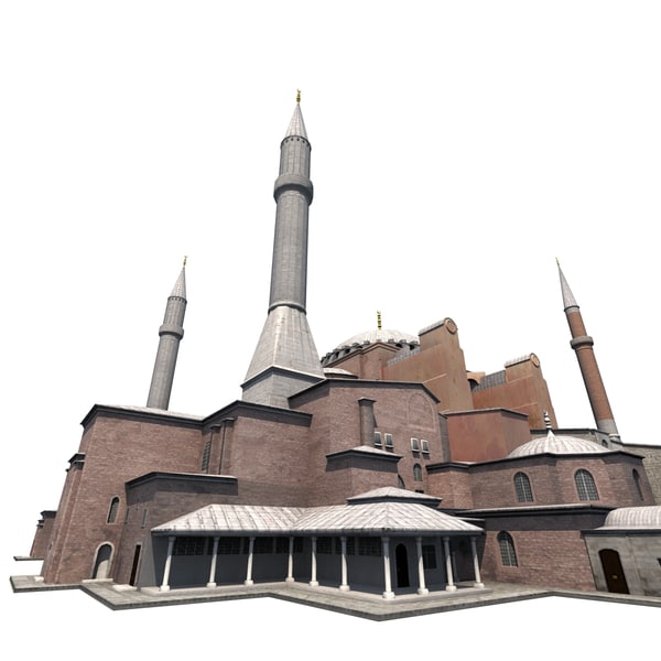 3d Model Hagia Sophia