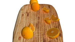 orange cutting board max