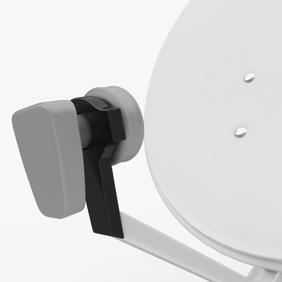 3d model realistic home satellite dish