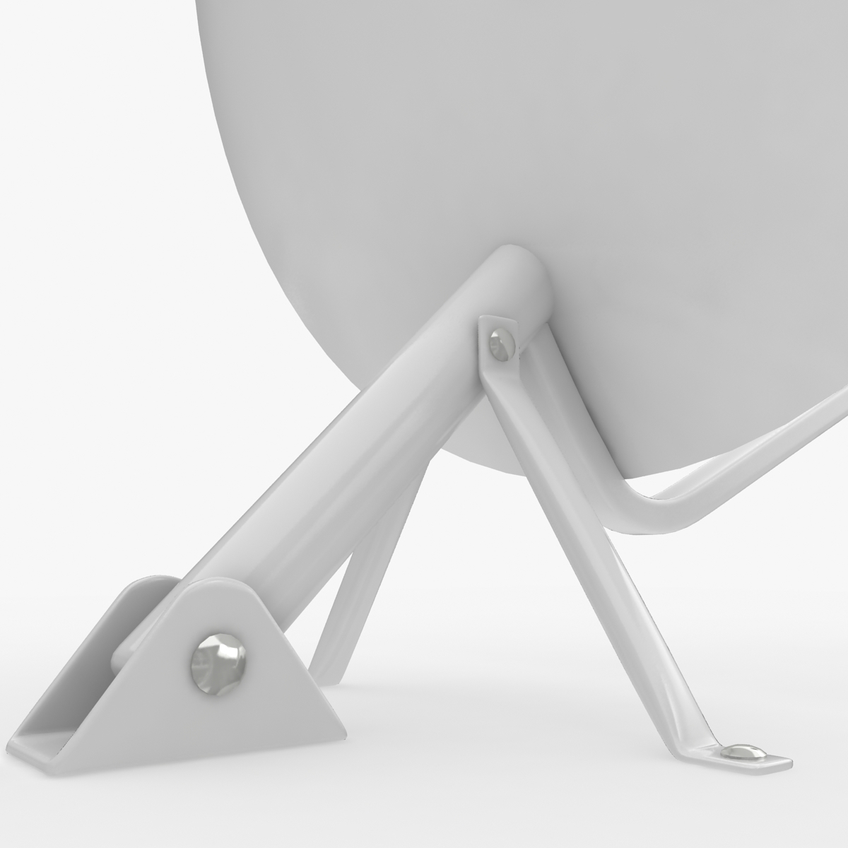 3d model realistic home satellite dish