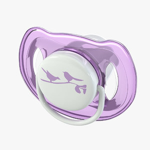 3d model of baby soother