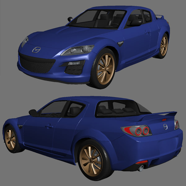 Mazda rx8 3d model