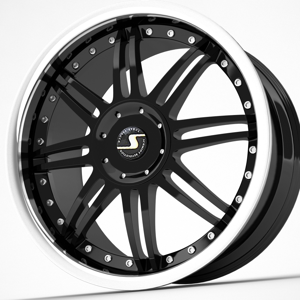 3d model schmidt wheel rims