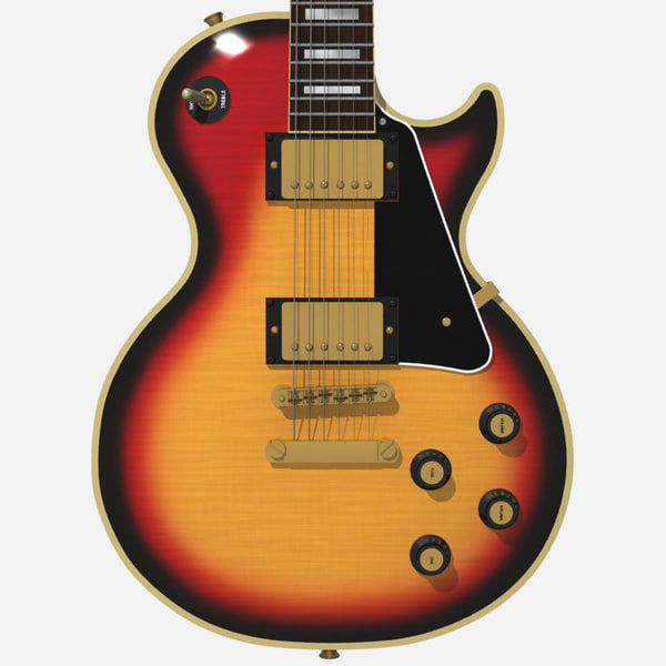 gibson les paul custom triburst