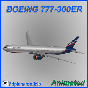 3d boeing 777-300er model