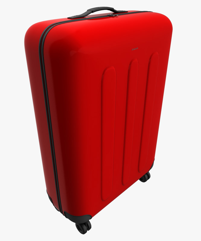 baggage bag travel 3d 3ds